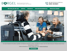 Tablet Screenshot of boergel-gmbh.de